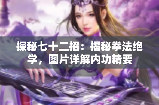 探秘七十二招：揭秘拳法绝学，图片详解内功精要