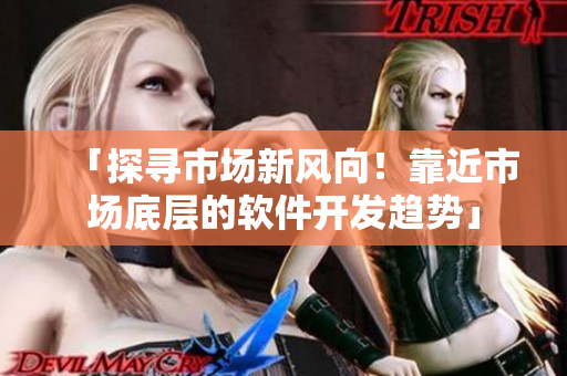 「探寻市场新风向！靠近市场底层的软件开发趋势」