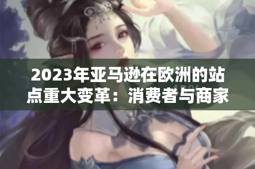 2023年亚马逊在欧洲的站点重大变革：消费者与商家的新机遇