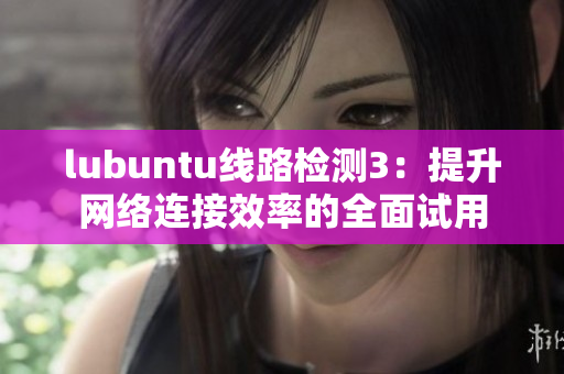 lubuntu线路检测3：提升网络连接效率的全面试用
