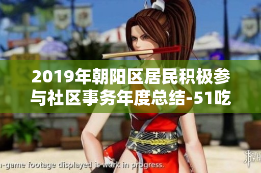 2019年朝阳区居民积极参与社区事务年度总结-51吃瓜热心的朝阳群众