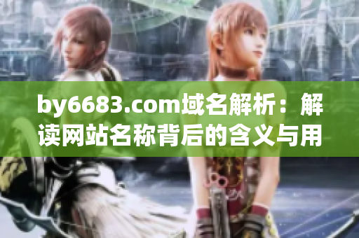 by6683.com域名解析：解读网站名称背后的含义与用途